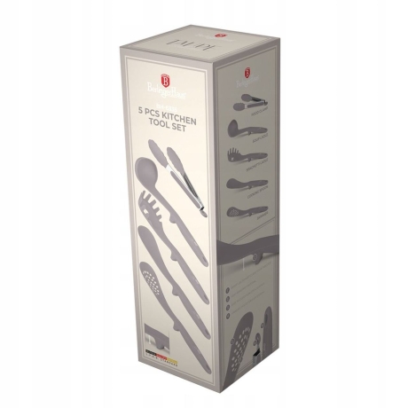 Przejdź do produktu Zestaw przyborów kuchennych 5 el. Berlinger Haus Taupe BH-6335