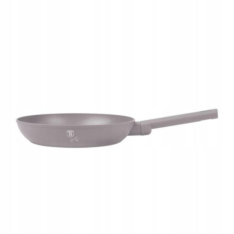 Patelnia tradycyjna nieprzywierająca Berlinger Haus Taupe 24 cm BH-8083