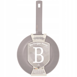 Patelnia tradycyjna nieprzywierająca Berlinger Haus Taupe 24 cm BH-8083