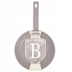 Patelnia tradycyjna nieprzywierająca Berlinger Haus Taupe 28 cm BH-8084