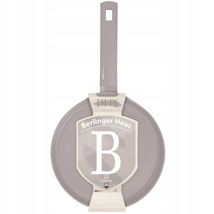 Patelnia do naleśników nieprzywierająca Berlinger Haus Taupe 25cm BH-8085