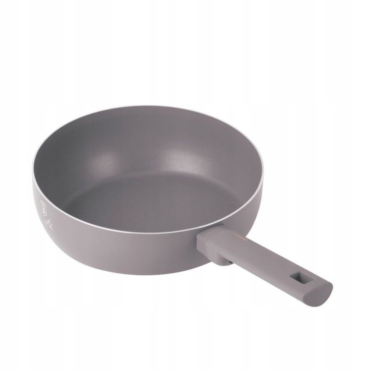 Patelnia głęboka nieprzywierająca Berlinger Haus Taupe 26cm BH-8089