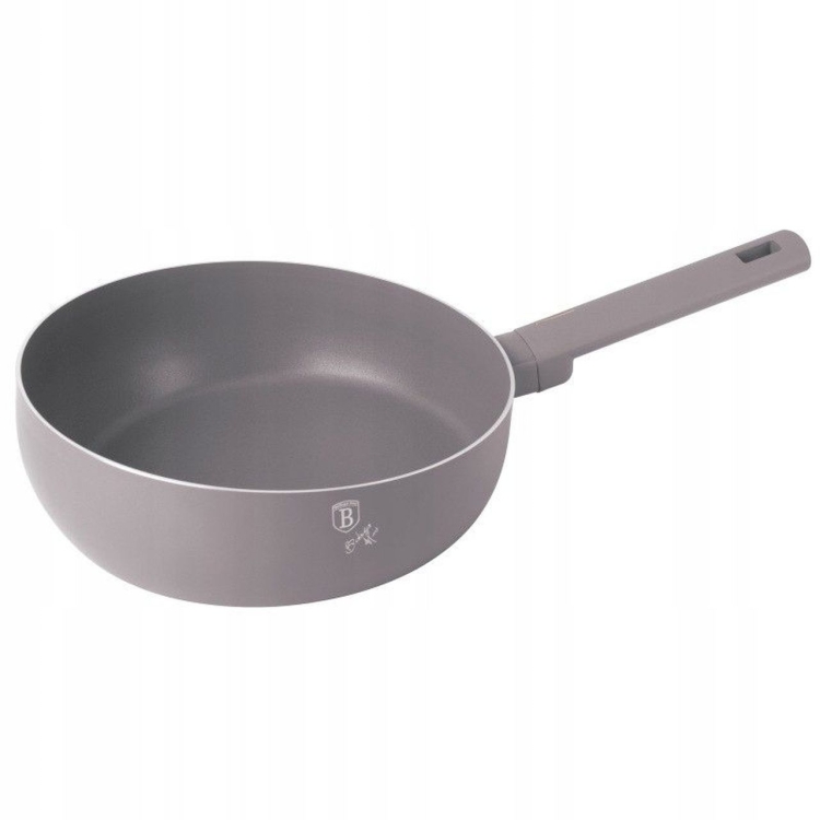 Patelnia głęboka nieprzywierająca Berlinger Haus Taupe 26cm BH-8089