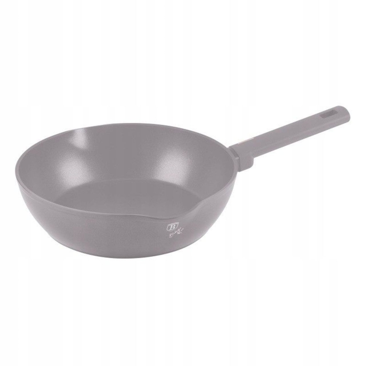 Patelnia głęboka nieprzywierająca Berlinger Haus Taupe 28cm BH-8091