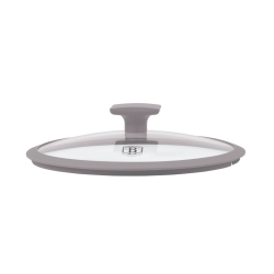 Patelnia głęboka z pokrywką Berlinger Haus Taupe 24cm BH-8092