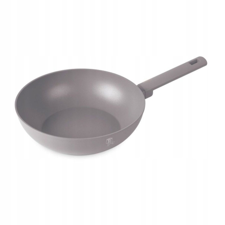 Przejdź do produktu Patelnia głęboka Wok nieprzywierająca Berlinger Haus Taupe 28cm BH-8093
