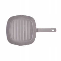 Patelnia grillowa nieprzywierająca Berlinger Haus Taupe 28cm BH-8096