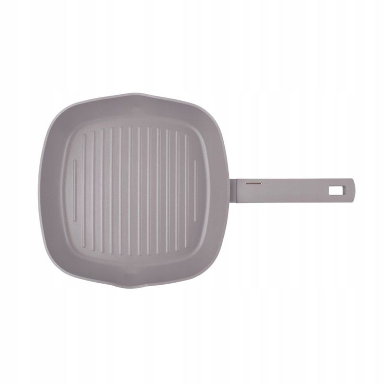 Patelnia grillowa nieprzywierająca Berlinger Haus Taupe 28cm BH-8096
