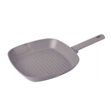 Przejdź do produktu Patelnia grillowa nieprzywierająca Berlinger Haus Taupe 28cm BH-8096