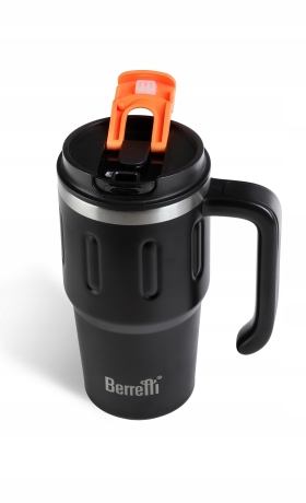 Przejdź do produktu Kubek termiczny z ustnikiem termos podróżny BERRETTI 680ml BR-0534