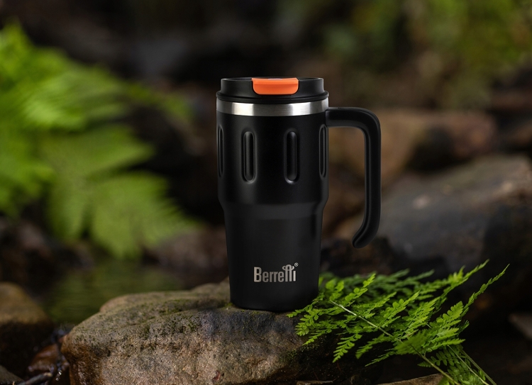 Kubek termiczny z ustnikiem termos podróżny BERRETTI 680ml BR-0534