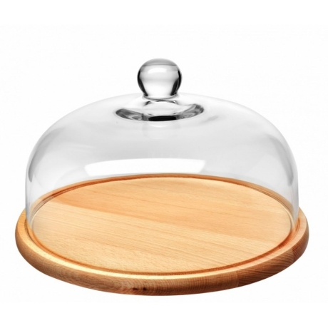 Przejdź do produktu Klosz z drewnianą (bukową) deską KROSNO HOME & DECO 28,5 cm