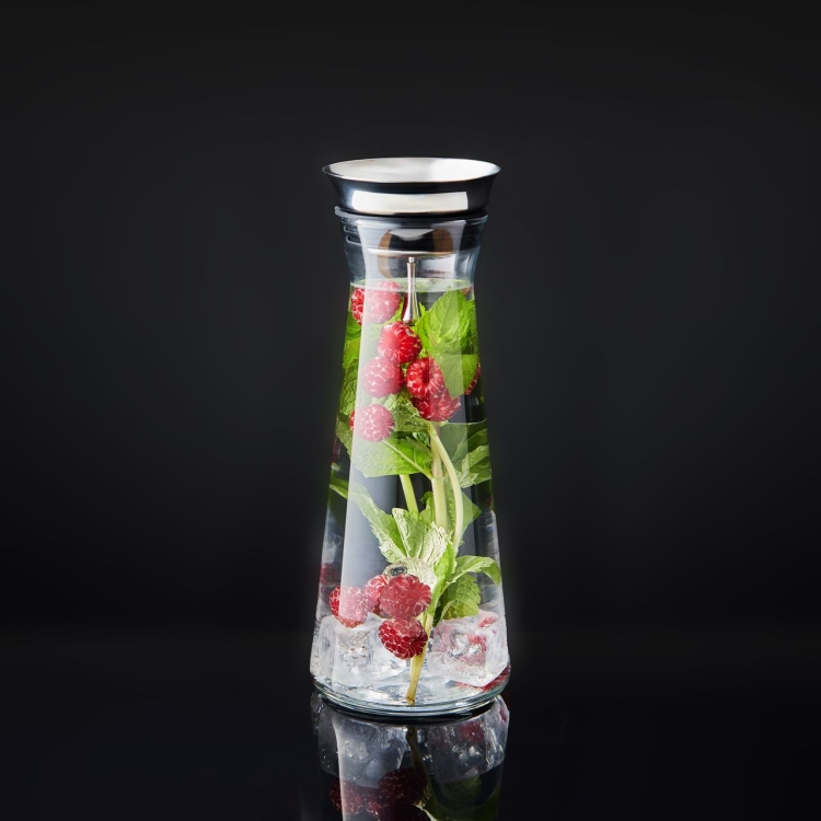 Dzbanek karafka szklana z korkiem do wina, wody, soku AMBITION Ellie 1,15L