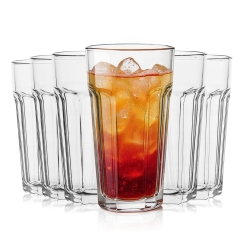 Duże szklanki do drinków napojów Glasset ALVA XXL 630/700ml 6szt