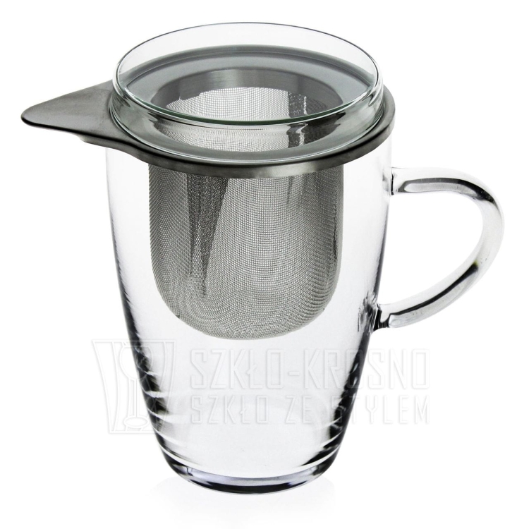 Szklanka żaroodporna z zaparzaczem 350 ml TEA 4 ONE, Simax