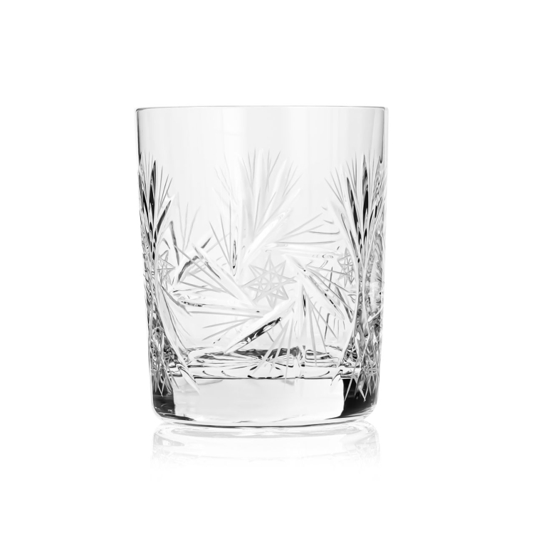 Kryształowe szklanki soft drink do soku, wody ZAWIERCIE Młynek 180 ml 6 szt.