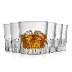 Niskie szklanki do whisky soku wody Altom Design WILLIAM 350ml 6szt