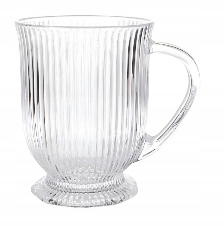 Szklanki z uchem KUBKI do kawy herbaty Altom Design SELENA XXL 500 ml 6szt