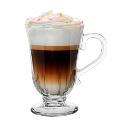 Szklanki z uchem KUBKI do latte Altom Design SIENA PROMIENIE 320 ml 6szt