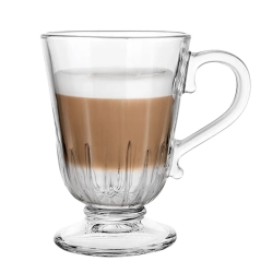 Szklanki z uchem KUBKI do latte Altom Design SIENA PROMIENIE 320 ml 6szt