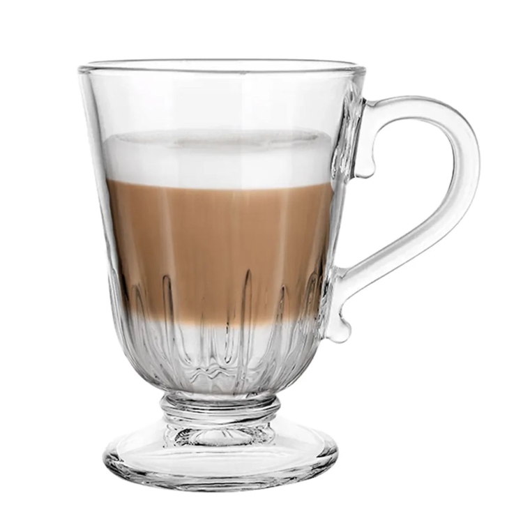 Szklanki z uchem KUBKI do latte Altom Design SIENA PROMIENIE 320 ml 6szt