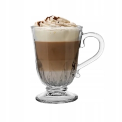 Szklanki z uchem KUBKI do latte Altom Design SIENA PAWIE PIÓRO 320 ml 6szt