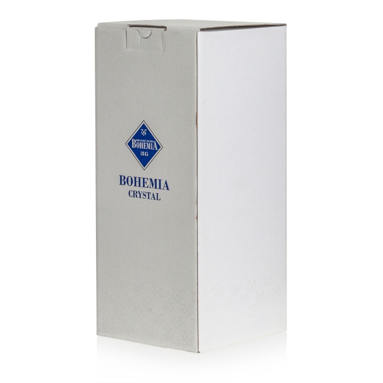 Ekskluzywna kryształowa karafka do whisky BOHEMIA GOLD PRAGUE 900ml