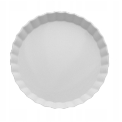 Porcelanowe naczynie ryflowane do zapiekania LUBIANA Bake&Cook 25 cm