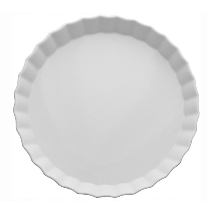 Porcelanowe naczynie ryflowane do zapiekania LUBIANA Bake&Cook 27,5 cm