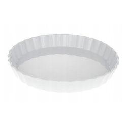 Porcelanowe naczynie ryflowane do zapiekania LUBIANA Bake&Cook 25 cm