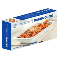 Porcelanowe naczynie żaroodporne do zapiekania LUBIANA Bake&Cook 30 cm