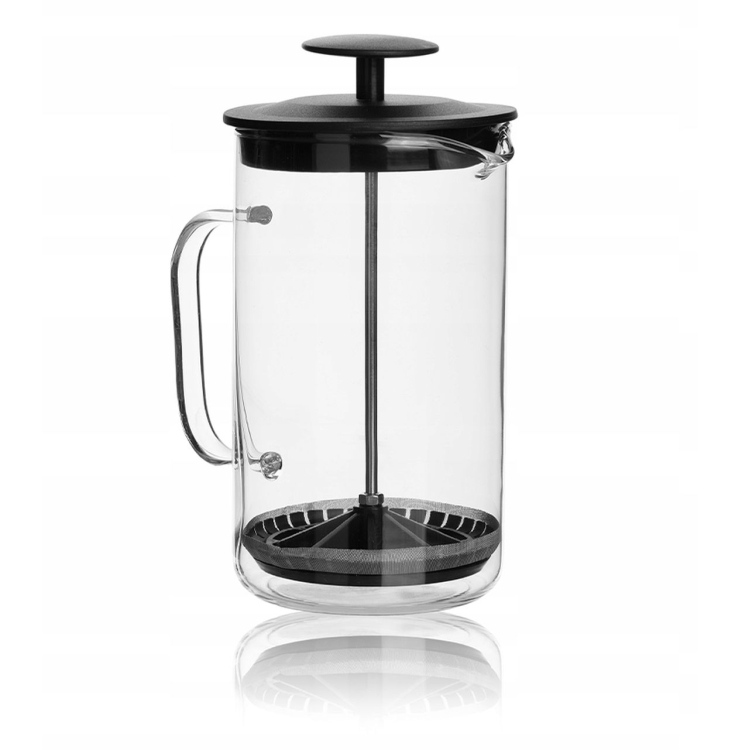 Zaparzacz French Press Dzbanek szklany z zaparzaczem Termisil 1000 ml