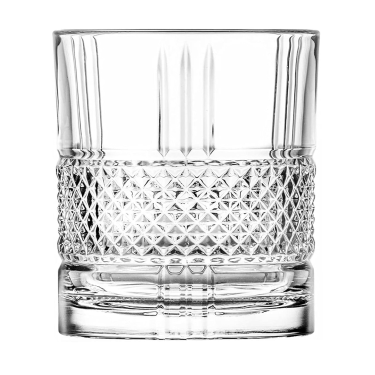 Kryształowy zestaw komplet do whisky 6+1 RCR BRILLANTE 6 szklanek + karafka
