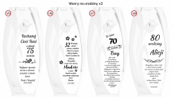 Wazon szklany dekoracyjny z pryzmatem SWAROVSKI 32cm X2772 i grawerem, na ślub, podziękowania