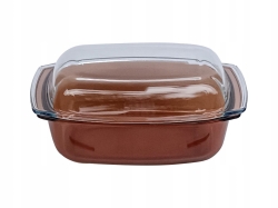 Szklane naczynie żaroodporne do zapiekania prostokątne Termisil 5,7L