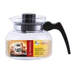 Dzbanek żaroodporny z rączką do napojów Termisil Ewa 1L