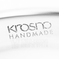 Karafka do whisky "bujająca się" KROSNO Handmade ROLY-POLY 750ml