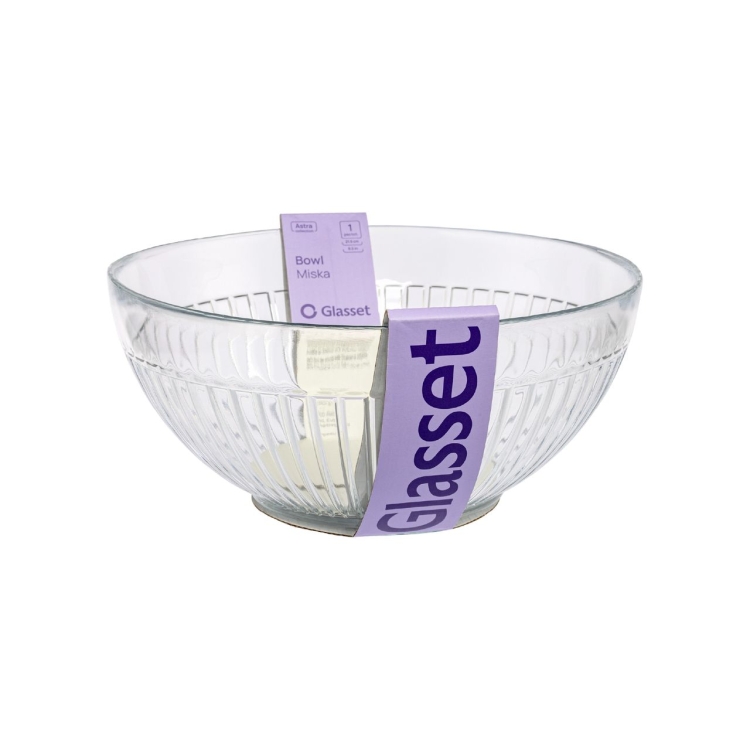 Szklana miska, salaterka na sałatki Glasset Astra Ø 21,5cm