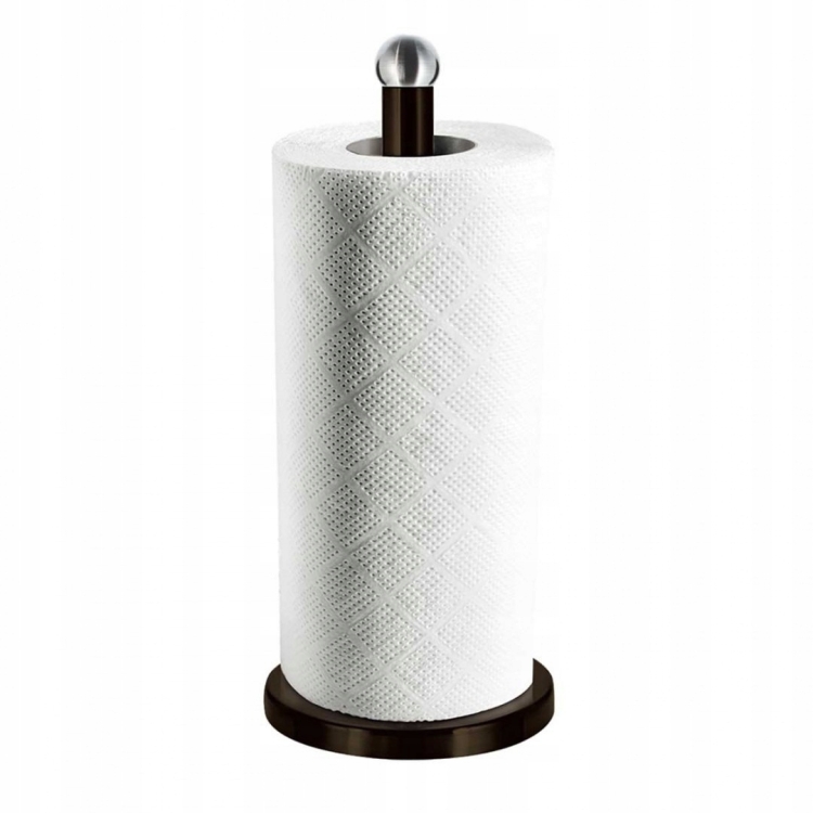 Stojak na ręcznik papierowy Berlinger Haus Shiny black BH-6830