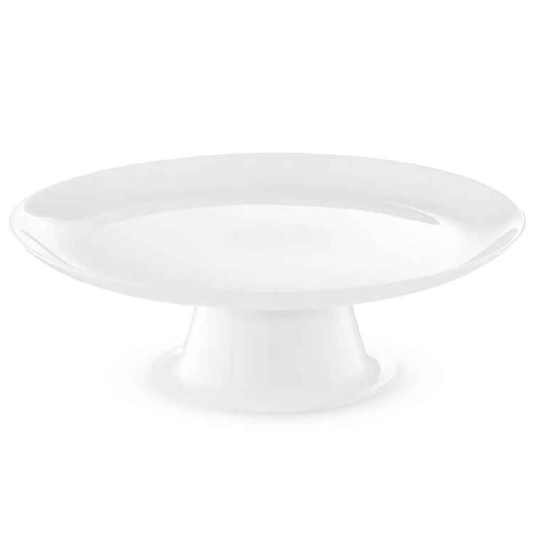 BIAŁA tortownica, patera na nóżce na tort ciasto Ambition LILY 32cm