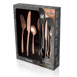 Sztućce Berlinger Haus Rose Gold Metallic line BH-2617