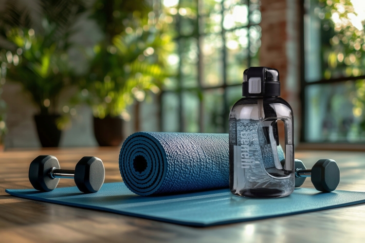 Duża sportowa butelka bidon na wodę z rurką uchwytem BERRETTI 1,5L BR-0206