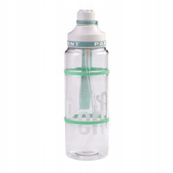 Sportowa butelka bidon na wodę z rurką BERRETTI TRITAN BPA FREE 1L BR-0176