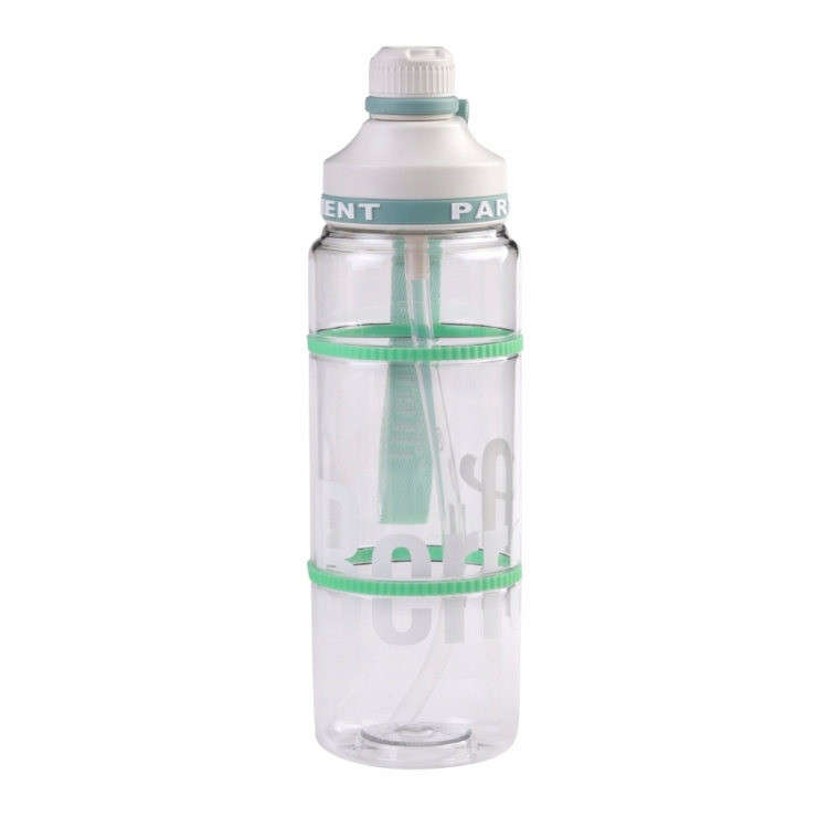 Sportowa butelka bidon na wodę z rurką BERRETTI TRITAN BPA FREE 1L BR-0176