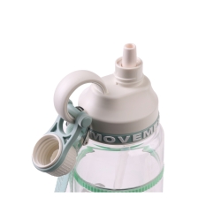 Sportowa butelka bidon na wodę z rurką BERRETTI TRITAN BPA FREE 1L BR-0176