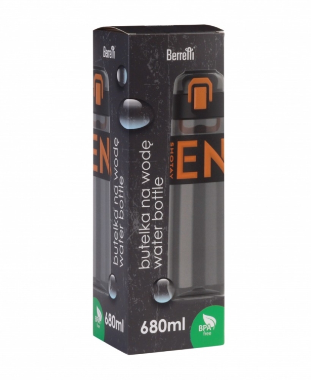 Sportowa butelka bidon na wodę BERRETTI TRITAN BPA FREE 680ml BR-0183