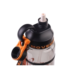 Sportowa butelka bidon na wodę z rurką BERRETTI TRITAN BPA FREE 1L BR-0169
