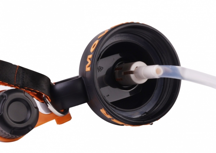 Sportowa butelka bidon na wodę z rurką BERRETTI TRITAN BPA FREE 1L BR-0169