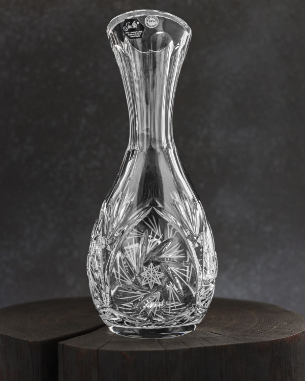 Kryształowa karafka do whisky wina wody JULIA Młynek 1000ml 10595