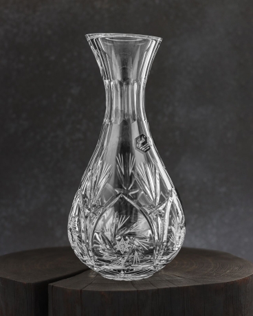 Przejdź do produktu Kryształowa karafka do whisky wina wody JULIA Młynek 1000ml 17540